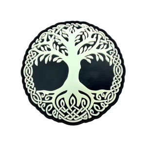 Parche de Goma de PVC Ecológico |   Etiqueta con Logotipo de Marca en Relieve 3D para Ropa y Accesorios |   Pedidos al por Mayor - Product Image 1