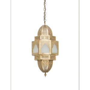 Farol colgante marroquí vintage, portavelas para decoración navideña del hogar y jardín, diseños personalizables, farol dorado - Product Image 2