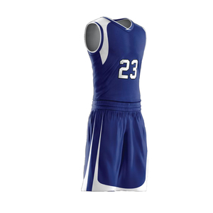 Maillots de basket-ball pour hommes personnalisés, respirants, à séchage rapide, réversibles, ensemble d'uniformes de basket-ball personnalisés - Product Image 2
