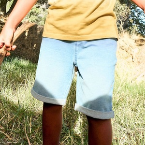 Pantalones Cortos Casuales para Niños, Diseño a Cuadros, Cintura Alta, Cierre con Cordón, Algodón con Elastano, Secado Rápido y Transpirables - Product Image 6