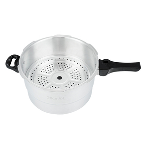 Olla a Presión de Gran Capacidad y Calidad Premium, con Sistema de Seguridad Avanzado, Cuerpo de Acero Inoxidable Duradero, Apta para Gas e Inducción, Calentamiento Rápido - Product Image 5