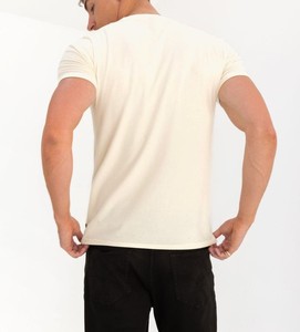 Nouveau t-shirt de sport pour homme, vêtements d'été, couleur unie, vêtements de fitness, coupe slim - Product Image 5