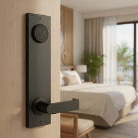 Serrure de porte intelligente à carte-clé pour hôtel - RFID M1 avec cryptage, distance de détection de 3 cm, utilisation commerciale, construction durable, installation facile