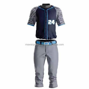 Premium Customized Baseball Uniform Your Team Logo Baseball Wear Softball Baseball Uniform for Men Youth Shirts - Product Image 1
