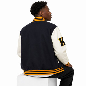 Top Trending Wholesale Custom Women <b>Plus</b> <b>Size</b> <b>Waterproof</b> Breathable Eco-Friendly Cool Style Fleece Winter Varsity Baseball <b>Coat</b> - Product Image 6