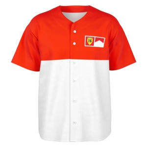 Uniforme de béisbol personalizado para jóvenes y adultos, camiseta de béisbol con botones, camiseta de béisbol de equipo sublimada bordada, camisetas - Product Image 2