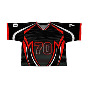 Ropa Deportiva de Alto Rendimiento para Equipos, Jersey de Lacrosse Premium para Hombre, Ropa Atlética Personalizable con Diseño de Impresión Sublimada - Product Image 1