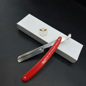 Custom Color Plastic Handle Barber <b>Razor</b> Stainless Steel Straight <b>Razor</b> Foldable Shaving Tool for <b>Men</b> Grooming - Product Image 3