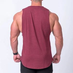Gym Sleeveless Sportswear Tank Tops Plus Size Clothing Sport Bodybuilding Breathable Singlets Fitness <b>Vest</b> Men;s Workout - Product Image 4