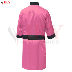 Nouvelle Arrivée Robes de Boxe Personnalisées en Satin pour Arts Martiaux et Kickboxing, Robes d'Entrée de Combat en Soie sur Mesure avec Ceintures - Product Image 3
