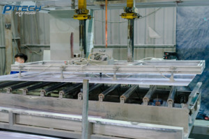 Haute qualité blanc PVC Co-extrudé panneau de mousse rigide Pvc marbre plaque feuille publicité salle de bain armoires usine Pitech Vietnam - Product Image 4