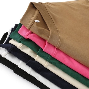 Fabricantes de Camisetas OEM, Camisetas Personalizadas de Manga Corta con Logotipo Frontal 100% Algodón para Hombre, Cuello Redondo, Casuales, Transpirables, de Secado Rápido, para Fitness - Product Image 2