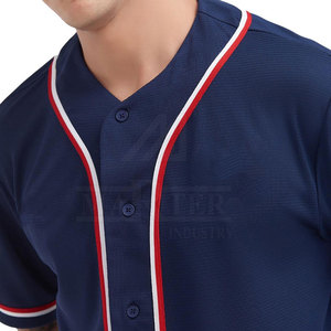 Nueva Camiseta de Béisbol con Servicio OEM, Tejido Transpirable que Absorbe la Humedad, Manga Corta, Proporciona Comodidad, Durabilidad y Libertad de Movimiento - Product Image 6
