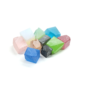 Pierres brutes de saphir jaune, bleu, rose et émeraude verte, cultivées en laboratoire, en vrac, pour la lapidaire nano, vente en gros - Product Image 4