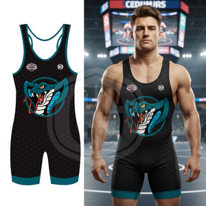 Fabricante OEM ODM, Singlets de Lucha Profesional Personalizados para Hombres y Mujeres, Sublimados, para Artes Marciales y Levantamiento de Pesas - Product Image 2