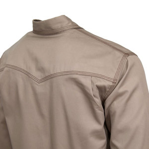 2026 Fire Retardant FR Western <b>Welding</b> <b>Shirt</b> Unisex Long Sleeve Workwear Triple-Stitched Heavy Duty Cotton Twill Breathable - Product Image 6