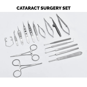 Kit de Sutura Oftálmica de Alta Calidad para Cirugía de Cataratas, 21 Piezas, Instrumentos Quirúrgicos Reutilizables de Acero Inoxidable Alemán - Product Image 5