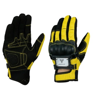 Motorcycle Racing <b>Gloves</b> Winter Insulated Arrmor Protection Waterproof Breathable Magnetic Closure Half Finger Unisex Riding - Product Image 1