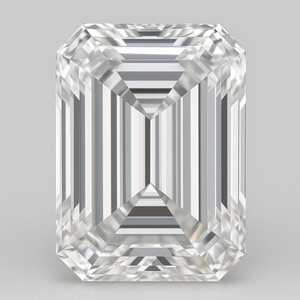 Diamante Suelto de Corte Esmeralda de 1-10 CT, Claridad VVS, Certificado IGI, Cultivado en Laboratorio, Color E, para Joyería - Product Image 1