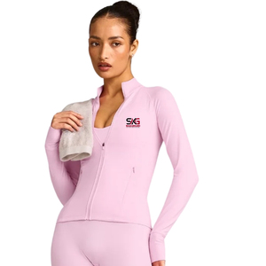 Chaqueta Deportiva Ligera y Elástica para Mujer, Personalizable, con Cierre Completo, Transpirable, para Entrenamiento, Cómoda - Product Image 1