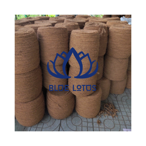 Corde en fibre de coco pure de qualité supérieure, origine Ben Tre, pour usage professionnel, outil de décoration artistique, culturel - Product Image 1