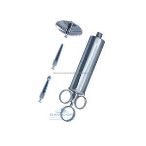 กระบอกฉีดยาหูคุณภาพสูง SCHIMMELBUSCH พร้อมฝาครอบและหัวฉีด 2 หัว อุปกรณ์ผ่าตัดหู คอ จมูก - Product Image 4