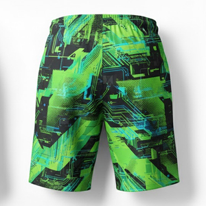 Short de bain imprimé par sublimation pour hommes, boardshorts personnalisés, vêtements de plage, short de bain pour hommes, prix de gros - Product Image 2