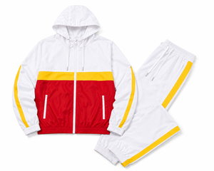 Ensemble de survêtement pour homme, sweat à capuche zippé et pantalon de jogging, vêtements de sport décontractés, vêtements d'extérieur pour l'hiver, légers et écologiques - Product Image 2