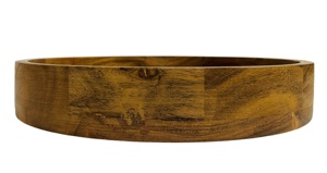 New Arrival Classic Round Wooden Decorative Serving Tray Acacia Hand Crafted Wood Round Serving Tray and Round Platter Platters - Product Image 5