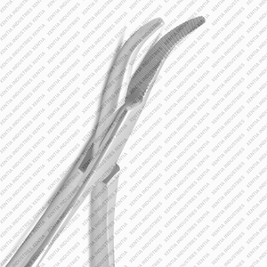 High Quality Smaha Curved Needle Holder Ligature Pliers Surgical Dental Instrument Stainless Steel OEM CE Certified Surgical Use - Product Image 2