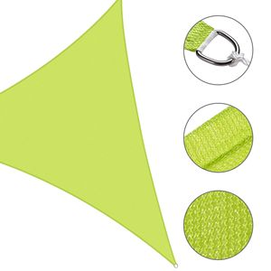 Tenda Parasole Triangolare Verde Frutta 28 X 28 X 28 Copertura Versatile per Esterni - Product Image 6