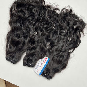 Producto superior, máquina de trama, pelo de Color, cabello humano vietnamita crudo, sedoso y suave, Color personalizado, cutícula completa, precio al por mayor - Product Image 2