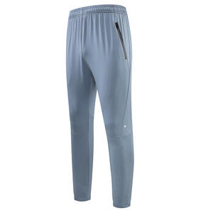 Men's Sporty Lightweight Flat Mid Waist Track Pants Gym Sport Fast-drying Workout Running Training Elastic Waist Jogger Pants - Product Image 2
