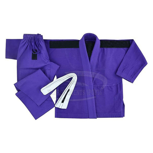 2024 estilo personalizado hombres Karate Gear adultos algodón ropa deportiva uniforme precio barato equipo de entrenamiento con desgaste de artes marciales - Product Image 1
