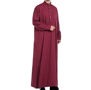 Jubba Clásica para Hombre, Thobe Árabe Tradicional de Manga Larga, Ropa Musulmana, Fabricante Mayorista de Jubbas Islámicas para Hajj y Umrah - Product Image 2