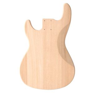 DIY 4-String GP Style Electric Bass Guitar Kits Mahogany Body Maple Neck with Accessories - Product Image 5