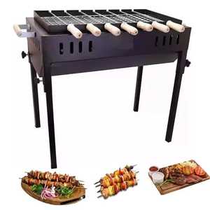 Parrilla Portátil de Carbón con Soporte para Asar al Aire Libre y Barbacoa - Product Image 6
