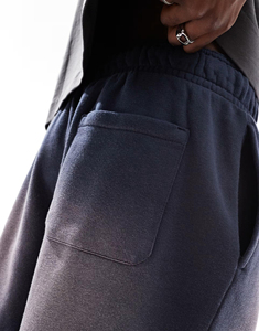 Breathable Quick Dry Shorts Men Acid Wash Shorts <b>Retro</b> Streetwear Cotton <b>Fabric</b> Comfortable Fit Stylish Casual Summer Shorts - Product Image 6
