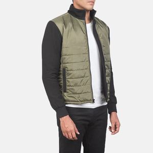 Blouson d'hiver personnalisé pour homme avec capuche, chauffant, écologique, logo frontal, manches longues, logo personnalisable - Product Image 6