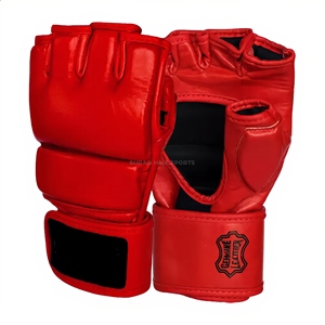 Guantes de Boxeo MMA Profesionales con Forma Especial, Forro Interior de Cuero Engrosado para Cierre, Ligeros, Transpirables, de Secado Rápido, Unisex - Product Image 4
