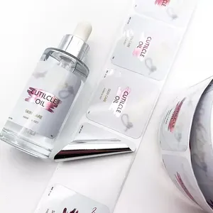 สติกเกอร์กันน้ำสำหรับขวดอาหาร เครื่องสำอาง และเครื่องดื่ม - สติกเกอร์ BOPP ปรับแต่งได้ - Product Image 3