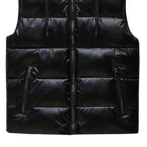 Chaleco acolchado con capucha para hombre, el más popular, con cremallera, estilo burbuja, para invierno, ¡Gran oferta! - Product Image 6