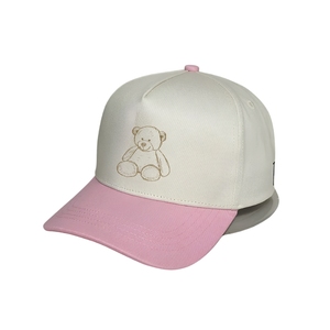 5-Panel <b>Quick</b>-<b>Dry</b> Performance Golf Hat 2-Tone Breathable Lightweight Baseball <b>Cap</b> With Custom Logo Inner Tape Snapback Closure - Product Image 2