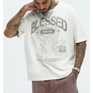 เครื่องพิมพ์เสื้อยืด เครื่องพิมพ์ลายเสื้อยืดคอกลม เสื้อยืดผู้ชาย ปรับแต่งได้ พิมพ์ลายโลโก้ด้วยความร้อน เสื้อยืดลำลอง เสื้อยืดเปล่า เสื้อยืดแบรนด์เนม เสื้อยืดวินเทจ - Product Image 1