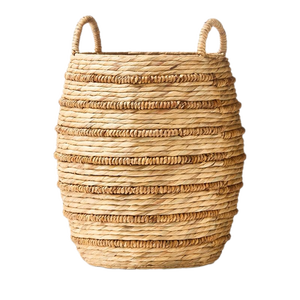 Vente en gros OEM d'organisateur décoratif léger et écologique de panier de jacinthe d'eau faite à la main durable du Vietnam - Product Image 6