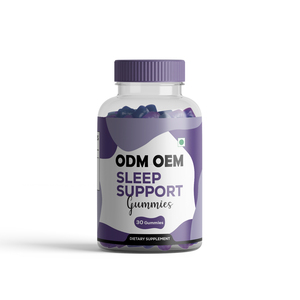 ODM OEM วิตามินกัมมี่ช่วยการนอนหลับ 30 เม็ด ผลิตภัณฑ์เสริมอาหาร - Product Image 1