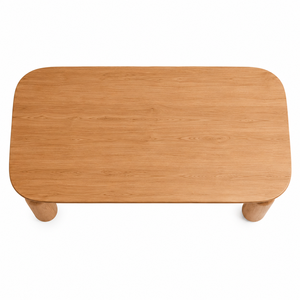 Table à manger ronde en teck massif, design nordique, 6 places, écologique, imperméable, durable, moderne, villa - Product Image 4