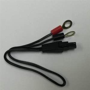 CABLE DE ALIMENTACIÓN 6,4 18AWG SAE CONECTOR DE ENCHUFE 7.5A FUSIBLE DE MOLDURA MM CONJUNTO DE CABLE DE TERMINAL DE ANILLO - Product Image 6