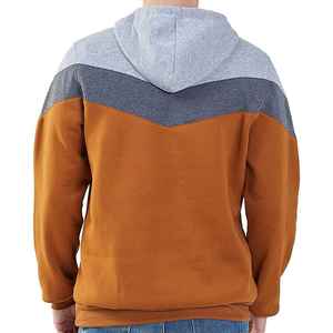 350Gsm Lightweight Men <b>Hoodie</b> Wholesale Custom Solid Color <b>Thin</b> Hooded Top Autumn Fashion Breathable Men's Sweatshirt - Product Image 2