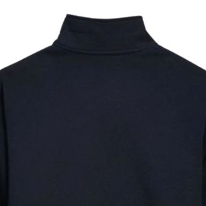 เสื้อสเวตเชิ้ตผู้ชายแบบซิป ¼ ตัว คอวี พิมพ์ลายตามสั่ง สีกรมท่า ผ้าฟลีซพรีเมียม แขนยาว เสื้อลำลองสำหรับฤดูหนาว อุ่นสบาย สไตล์สตรีทแวร์ - Product Image 4